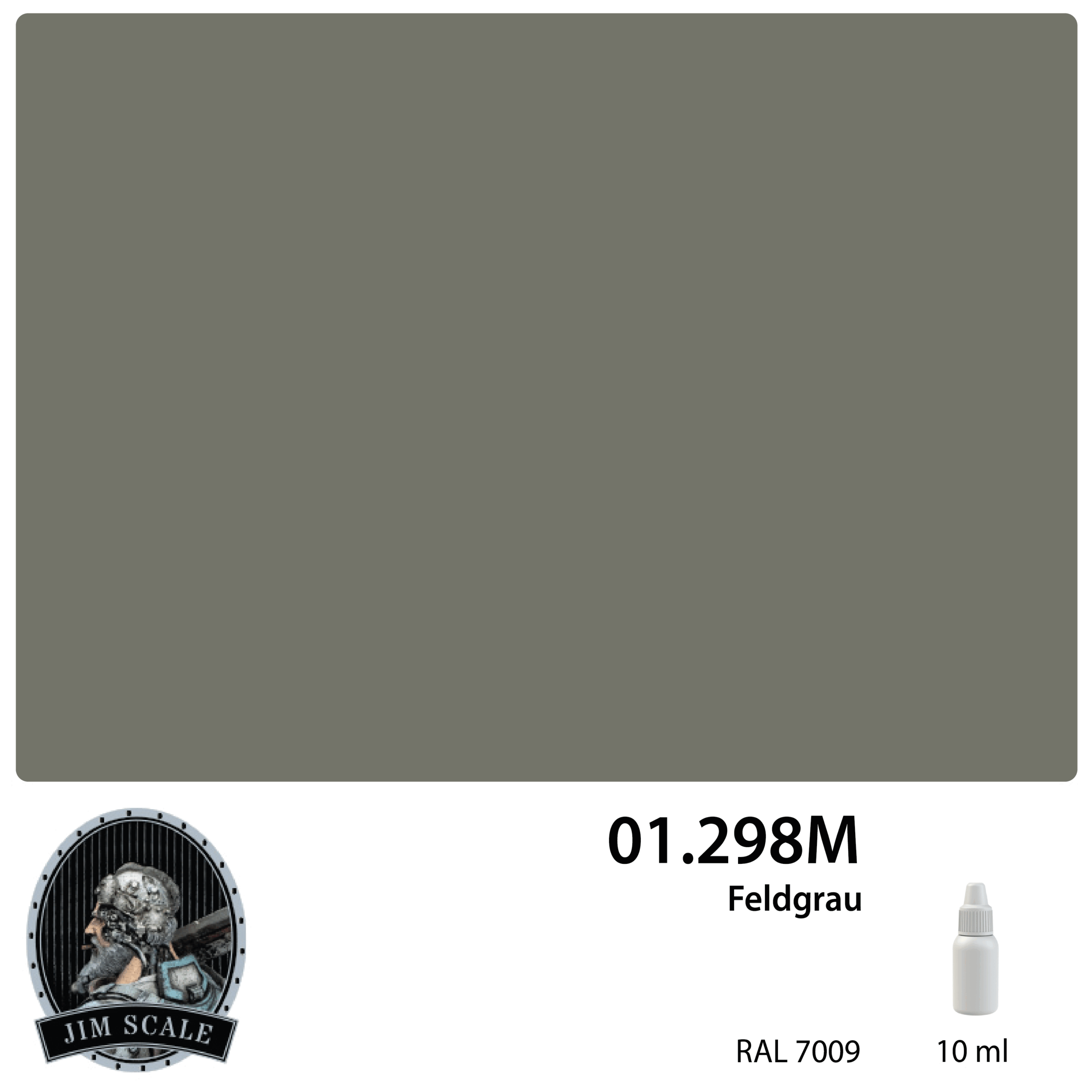 01.298M Feldgrau (RAL 7009) 10 ml — изображение 1